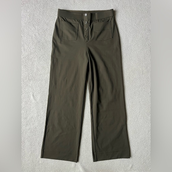 LOT OF 5 HALARA HIGH WAISTED COMFORT WORK PANTS SIZE LARGE WOMENS - Picture 4 of 9